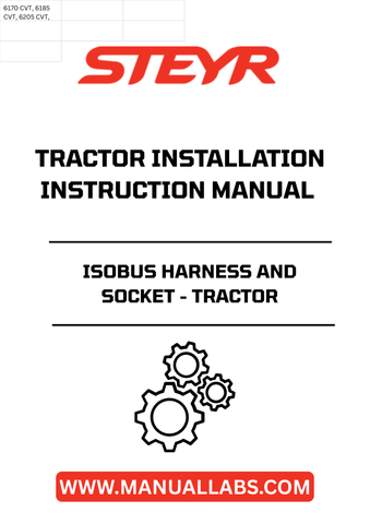 Enhance your tractor's capabilities with the STEYR ISOBUS Harness and Socket. Designed for seamless integration, this essential component ensures your tractor is equipped to handle advanced agricultural technology, maximizing efficiency and productivity on the field.