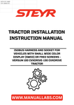 Enhance your agricultural efficiency with the STEYR ISOBUS Harness and Socket, specifically designed for vehicles equipped with Small Wide Color Display (SWCD) or FRED screens. This essential component ensures seamless connectivity and communication between your Versum 100 and CVXDrive-130 tractors, allowing for optimal performance and control in the field.