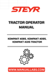 Discover the essential STEYR KOMPAKT 4085, 4095, and 4105 Tractor Operator Manual (Part No. 47436087), designed to enhance your farming experience. This comprehensive guide provides detailed instructions and insights into the operation and maintenance of your tractor, ensuring optimal performance and longevity.