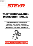 Enhance your STEYR tractor's visibility and safety with the STEYR Left-Hand and Right-Hand Rotary Beacon set. Designed specifically for LUXXUM models 100, 110, and 120, as well as the 4100, 4110, and 4120 Multi tractors, these beacons ensure you stand out in any working environment. Their robust construction and bright, rotating lights provide maximum visibility, making them essential for safe operation on busy job sites.