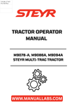 Discover the essential STEYR M9078-A, M9086A, and M9094A Multi-Trac Tractor Operator Manual (1TS217-97), designed to enhance your operational efficiency and ensure optimal performance of your tractor. This comprehensive guide provides detailed instructions, troubleshooting tips, and maintenance guidelines tailored specifically for your STEYR Multi-Trac model.