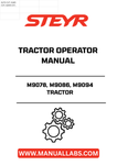 Enhance your operational efficiency with the STEYR M9078, M9086, M9094 Tractor Operator Manual. This comprehensive guide is designed specifically for your STEYR tractor models, ensuring you have all the essential information at your fingertips. From maintenance tips to troubleshooting advice, this manual is an invaluable resource for both novice and experienced operators.