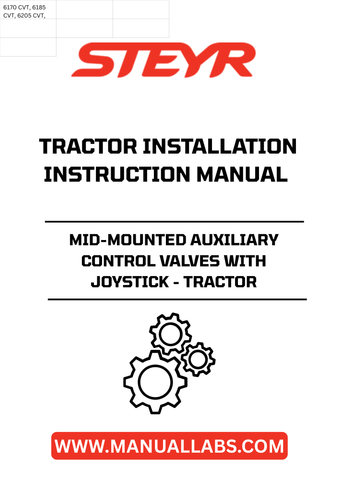 Enhance your tractor's functionality with the STEYR Mid-Mounted Auxiliary Control Valves featuring a user-friendly joystick. Designed for seamless integration, these control valves allow for precise operation of various attachments, making your agricultural tasks more efficient and manageable.