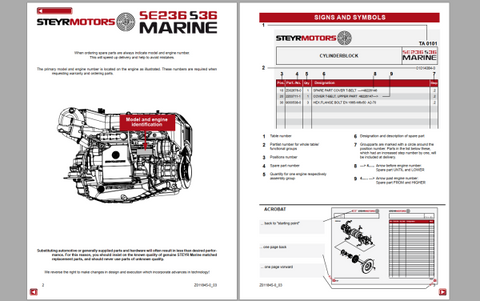 With detailed diagrams and part numbers, this manual simplifies the process of locating the right components for your engine. Whether you're a seasoned technician or a boat owner looking to perform your own maintenance, this catalogue is an invaluable tool that saves you time and reduces the risk of errors.