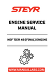 Discover the essential STEYR NEF Tier 4B (Final) Engine Service Manual, part number 47606140, designed for professionals and enthusiasts alike. This comprehensive guide provides detailed insights into the maintenance and servicing of your engine, ensuring optimal performance and longevity.