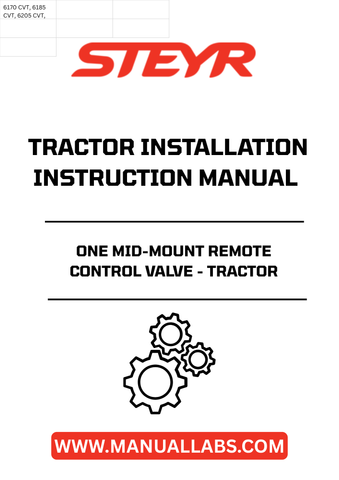 Introducing the STEYR ONE Mid-Mount Remote Control Valve, designed specifically for seamless tractor installation. This high-quality valve enhances your tractor's functionality, allowing for precise control over hydraulic systems. With its robust construction, it ensures durability and reliability in demanding agricultural environments.