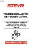 Upgrade your STEYR tractor with the PIPES KIT for the Front Hydraulic Power Lift (FHPL) Electro-Hydraulic Mid-Mount Valve. This essential kit is designed to enhance your tractor's performance, ensuring smooth and efficient operation of your hydraulic systems. With precise engineering, it guarantees compatibility and reliability, making it a must-have for any serious farmer or agricultural professional.