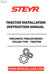 Experience enhanced safety and control with the STEYR Pneumatic Trailer Brake, designed specifically for Italian-type tractors. This high-quality brake system ensures reliable performance, allowing you to navigate various terrains with confidence. Its robust construction guarantees durability, making it an essential addition to your agricultural equipment.