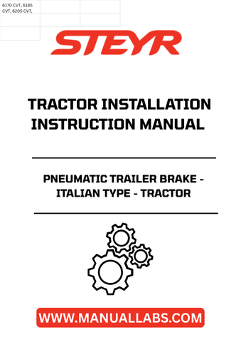 Experience enhanced safety and control with the STEYR Pneumatic Trailer Brake, designed specifically for Italian-type tractors. This high-quality brake system ensures reliable performance, allowing you to navigate various terrains with confidence. Its robust construction guarantees durability, making it an essential addition to your agricultural equipment.