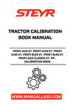 Enhance the performance of your STEYR PROFI tractors with the essential Calibration Book Manual (Part No. 47473922). Specifically designed for models including PROFI 4110 ET, PROFI 4120 ET, PROFI 4130 ET, PROFI 6125 ET, PROFI 6140 ET, and PROFI 4110 CLASSIC ET, this manual provides comprehensive guidance for precise calibration, ensuring optimal functionality and efficiency.