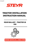 Enhance the performance of your STEYR tractor with the STEYR Rear Ballast, designed specifically for 16 x 16 tractor models. This essential accessory provides the necessary weight distribution to improve traction and stability, ensuring optimal operation in various agricultural tasks.