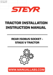Enhance your STEYR tractor's functionality with the STEYR Rear ISOBUS Socket, designed specifically for Stage V tractor models. This high-quality socket ensures seamless connectivity for your agricultural implements, allowing for efficient operation and improved productivity on the field.