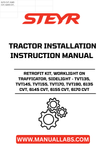 Upgrade your STEYR tractor with the Retrofit Kit designed for enhanced visibility and safety. This kit includes a worklight for the trafficator and sidelights, specifically tailored for models TVT135, TVT145, TVT155, TVT170, TVT190, 6135 CVT, 6145 CVT, 6155 CVT, and 6170 CVT. Illuminate your work environment and ensure you’re seen, no matter the conditions.