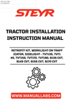 Upgrade your STEYR tractor with the Retrofit Kit designed for enhanced visibility and safety. This kit includes a worklight for the trafficator and sidelights, specifically tailored for models TVT135, TVT145, TVT155, TVT170, TVT190, 6135 CVT, 6145 CVT, 6155 CVT, and 6170 CVT. Illuminate your work environment and ensure you’re seen, no matter the conditions.
