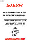 Introducing the STEYR Reverse Alarm, designed specifically for a range of high-performance tractors including the OPTUM 270, 300 CVX, PUMA 185-240 CVX, PUMA 185-220 Multicontroller, T7.230-T7.260, T7.230-T7.315 Autocommand, and 6185 models. This essential safety feature ensures that you can operate your machinery with confidence, alerting those nearby when your tractor is in reverse.