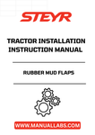 Introducing the STEYR Rubber Mud Flaps for tractors, designed to provide superior protection and durability in the toughest conditions. These high-quality mud flaps are engineered to shield your vehicle from mud, debris, and water, ensuring a cleaner and safer operation on any terrain. With their robust construction, they are built to withstand the rigors of agricultural work, making them an essential addition to your tractor.