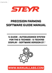 Introducing the STEYR S-Guide, the ultimate autoguidance system designed specifically for the S-Tech600 and S-Tech700 displays. This advanced software version 27.* enhances your precision farming capabilities, ensuring optimal performance and efficiency in your agricultural operations. With the S-Guide, you can achieve unparalleled accuracy in field navigation, reducing overlap and saving valuable resources.