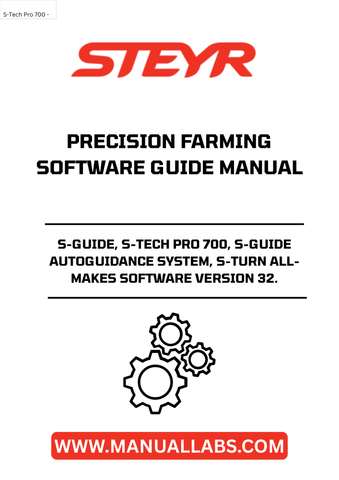 Experience unparalleled precision in your farming operations with the STEYR S-GUIDE Autoguidance System. Designed to seamlessly integrate with the S-TECH PRO 700, this advanced system ensures that every pass is accurate, reducing overlap and saving you time and resources. With the latest S-TURN All-Makes Software Version 32, you can easily navigate through various terrains and conditions, enhancing your productivity.