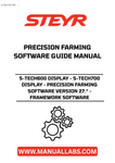 Experience the future of precision farming with the STEYR S-TECH600 and S-TECH700 Displays, now enhanced with the latest Precision Farming Software Version 27.*. These advanced displays are designed to provide farmers with real-time data and insights, ensuring optimal performance and efficiency in every field operation.