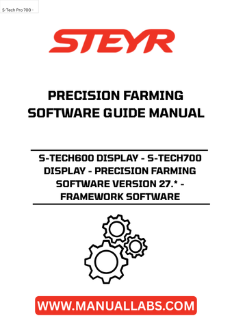 Experience the future of precision farming with the STEYR S-TECH600 and S-TECH700 Displays, now enhanced with the latest Precision Farming Software Version 27.*. These advanced displays are designed to provide farmers with real-time data and insights, ensuring optimal performance and efficiency in every field operation.