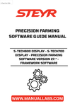 Experience the future of precision farming with the STEYR S-TECH600 and S-TECH700 Displays, now enhanced with the latest Precision Farming Software Version 27.*. These advanced displays are designed to provide farmers with real-time data and insights, ensuring optimal performance and efficiency in every field operation.