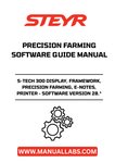 Experience the future of farming with the STEYR S-TECH 300 Display, a cutting-edge framework designed for precision agriculture. This advanced display integrates seamlessly with your farming equipment, providing real-time data and insights to optimize your operations. With software version 28.*, you can expect enhanced functionality and user-friendly navigation, making it easier than ever to manage your agricultural tasks.