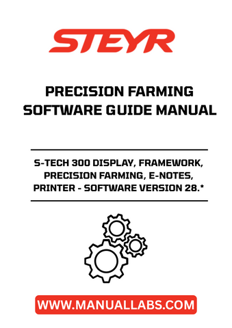Introducing the STEYR S-TECH 300 Display, the ultimate solution for precision farming. This advanced framework integrates cutting-edge technology to enhance your agricultural operations, providing real-time data and insights that empower you to make informed decisions. With software version 28.*, you can expect seamless performance and user-friendly navigation, ensuring that you stay ahead in the ever-evolving farming landscape.