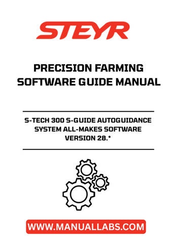 Experience unparalleled precision in your farming operations with the STEYR S-TECH 300 S-Guide Autoguidance System. Designed for all makes, this advanced software version 28.* ensures seamless integration with your existing equipment, enhancing efficiency and accuracy in every pass. Say goodbye to guesswork and hello to optimized field performance.