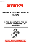 Enhance your precision farming experience with the STEYR S-TECH 600 and S-TECH 700 Displays, now available with the latest V.26 software. These advanced displays are designed to provide farmers with real-time data and insights, ensuring optimal performance and efficiency in the field. With user-friendly interfaces and customizable settings, you can easily monitor and manage your agricultural operations.