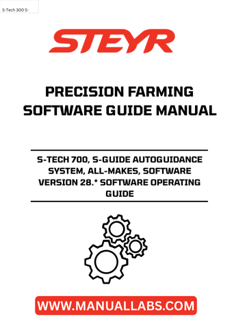 Introducing the STEYR S-TECH 700 S-GUIDE Autoguidance System, designed for precision farming enthusiasts who demand the best in technology and performance. This all-makes compatible system ensures seamless integration with your existing equipment, allowing you to enhance your farming efficiency and accuracy like never before.