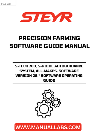 Introducing the STEYR S-TECH 700 S-GUIDE Autoguidance System, a cutting-edge solution designed for precision farming. This all-makes compatible system ensures seamless integration with your existing equipment, enhancing your farming efficiency and productivity. With the latest software version 28.*, you can expect improved functionality and user experience tailored to meet the demands of modern agriculture.