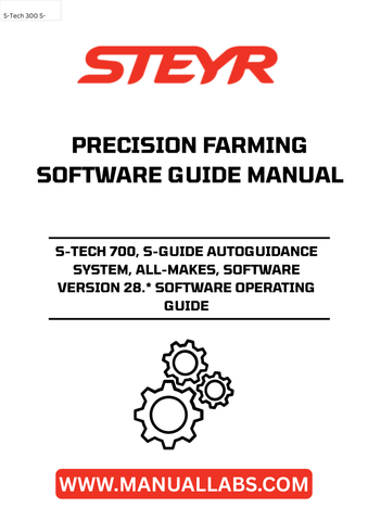 Experience precision farming like never before with the STEYR S-TECH 700 S-GUIDE Autoguidance System. Designed for all makes, this advanced software version 28.* enhances your agricultural efficiency by providing accurate guidance for your machinery, ensuring optimal field coverage and reduced overlap.