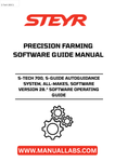 Introducing the STEYR S-TECH 700 S-GUIDE Autoguidance System, designed for precision farming enthusiasts who demand efficiency and accuracy. This all-makes compatible system features the latest software version 28.*, ensuring seamless integration with your existing equipment. Experience enhanced productivity as you navigate your fields with pinpoint precision, reducing overlap and saving valuable resources.