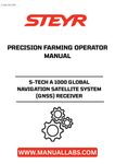 Elevate your precision farming capabilities with the STEYR S-TECH A 1000 Global Navigation Satellite System (GNSS) Receiver. Designed for modern agricultural practices, this advanced receiver ensures accurate positioning and navigation, allowing you to optimize field operations and enhance productivity. With its robust technology, you can trust that your farming decisions are backed by reliable data.