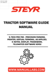 Experience the future of precision farming with the STEYR S-TECH PRO 700. This advanced virtual terminal integrates seamlessly with your tractor, providing a comprehensive display for all your farming needs. With features like e-notes and telematics software, you can easily monitor and manage your operations, ensuring optimal performance and efficiency.