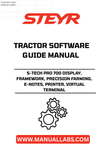 Experience the future of precision farming with the STEYR S-TECH PRO 700 Display. This advanced framework integrates seamlessly with your tractor, providing real-time data and insights to optimize your agricultural operations. With its user-friendly interface, you can easily navigate through essential features, ensuring you stay in control of your farming tasks.