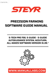Experience unparalleled precision in your farming operations with the STEYR S-TECH PRO 700 S-GUIDE Autoguidance System. Designed for efficiency, this advanced system ensures accurate navigation and reduced overlap, allowing you to maximize productivity while minimizing input costs.