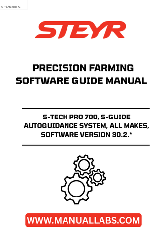 Experience the future of precision farming with the STEYR S-TECH PRO 700, equipped with the advanced S-GUIDE Autoguidance System. This cutting-edge technology is designed to enhance your farming efficiency, ensuring accurate and consistent results across all makes of equipment. With software version 30.2, you can trust that you are utilizing the latest advancements in agricultural technology.