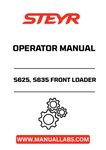 Discover the essential STEYR S625 and S635 Front Loader Operator Manual (Part Number: 92285736), designed to enhance your operational efficiency and ensure optimal performance of your equipment. This comprehensive guide provides detailed instructions, safety protocols, and maintenance tips tailored specifically for your front loader, making it an indispensable resource for both new and experienced operators.