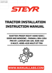 Introducing the STEYR Shatter-Proof Right-Hand Side Door and Window, designed specifically for the Farmall 95U-115U Pro EP, Luxxum 100-120, and 4100-4120 Multi series tractors. This durable replacement part ensures maximum safety and visibility while operating your machinery, providing peace of mind on the farm.
