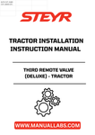 Introducing the STEYR Third Remote Valve (Deluxe) – the perfect upgrade for your tractor's functionality. Designed for seamless integration, this high-quality valve enhances your tractor's versatility, allowing you to operate additional hydraulic implements with ease. Whether you're plowing, lifting, or towing, this valve ensures optimal performance and efficiency.