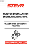 Enhance your STEYR tractor's versatility with the STEYR Trailer Hitch Category C. Designed for seamless installation, this robust hitch allows you to effortlessly connect various trailers, making it an essential addition for any agricultural or heavy-duty task.