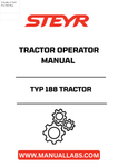 Discover the essential STEYR Typ 188 Tractor Operator Manual, designed specifically for the efficient operation and maintenance of your tractor. This comprehensive guide provides detailed instructions, ensuring you can maximize the performance and longevity of your equipment.