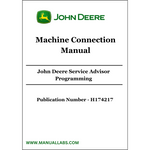 John Deere Service Advisor Programming Machine Connection Manual H174217 - PDF File Download