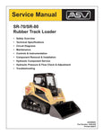 TEREX SR-70 SR-80 RUBBER TRACK Loader Workshop Service Repair Manual Instant Download