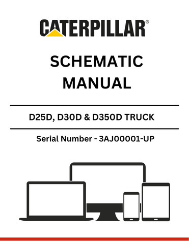 Discover essential CAT supplements for D25D, D30D, and D350D trucks. Access the 3Z-5523 modifications schematic manual for models 3AJ00001 and up.