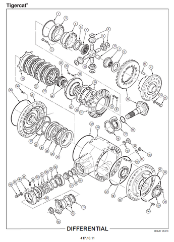 TIGERCAT 1014 FORWARDER MANUAL