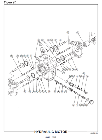 TIGERCAT 1018B FORWARDER MANUAL