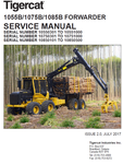 TIGERCAT 1055B FORWARDER REPAIR MANUAL