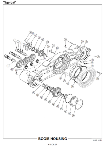 TIGERCAT 1055C FORWARDER MANUAL